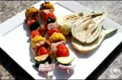 Grilled Pork With Cherry Tomatoes